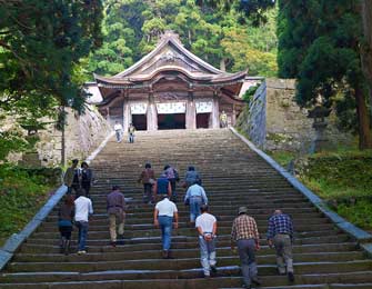 大神山神社へ