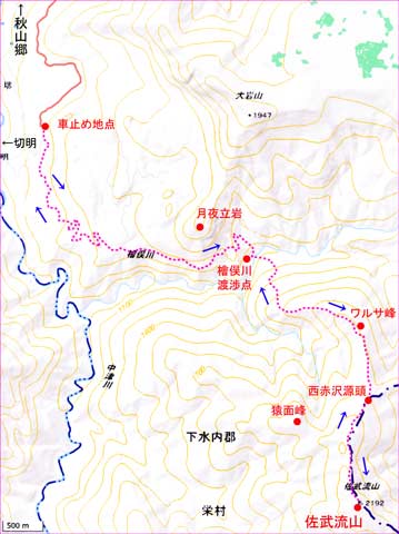 佐武流山地図