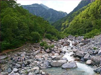 本谷沢で