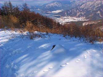 雪尾根