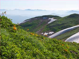 山頂下山