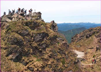 白根山の賑わい