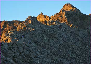 穂高山頂