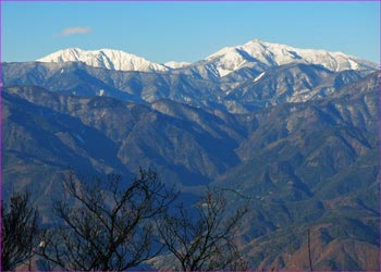 赤石悪沢岳遠望