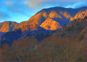 大室山黄昏