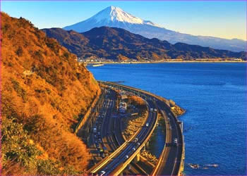 薩埵峠から富士山