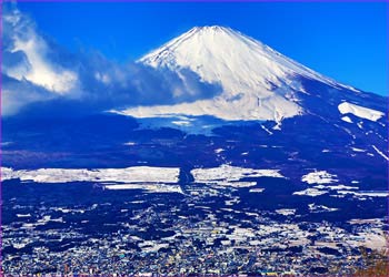 金時から富士山