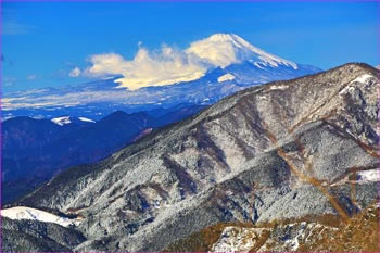 富士見台からの富士山