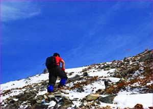 面白き登山者