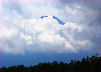 富士山のぞく