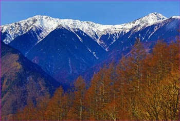 間ノ岳と北岳