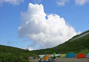テント場