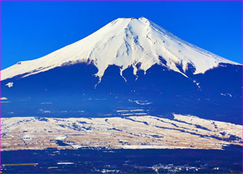 杓子山の富士