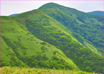 和賀岳望む