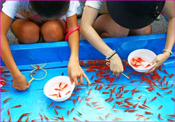 金魚すくい祭り