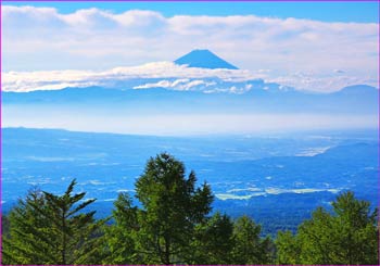 富士山望む