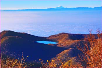 黒檜山から富士山遠望