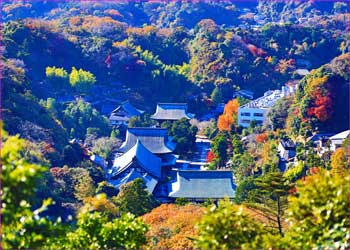 建長寺晩秋の景