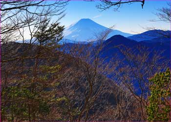 第一展望台から富士山