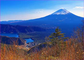 王岳から富士展望