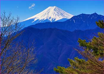 檜平から富士展望