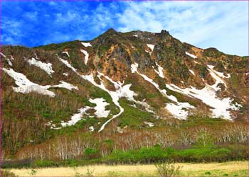 沼ノ平から磐梯山