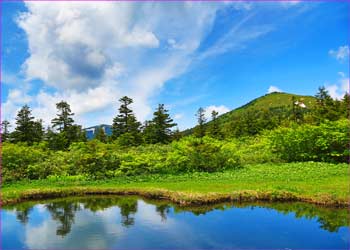 地獄峠池塘にてｎ