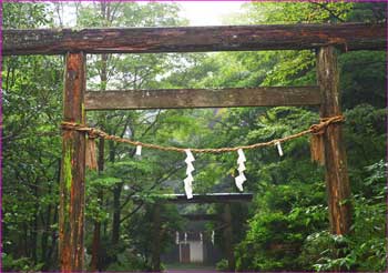 金時神社鳥居