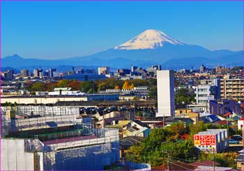 藤沢から富士山