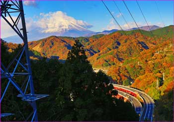 都夫良野から富士山