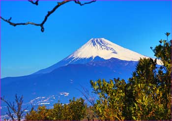 小鷲頭から富士山