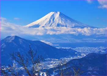 高川山から富士山