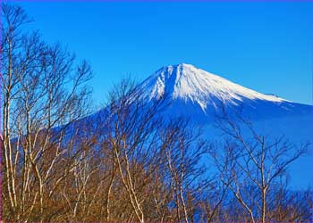 十枚山から富士山