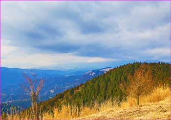 高松山頂で