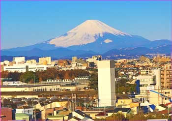 藤沢から富士山