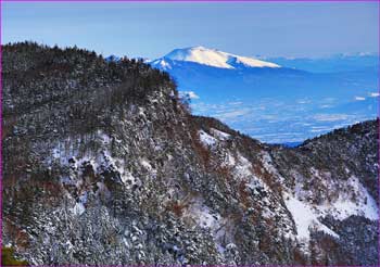 浅間山遠望