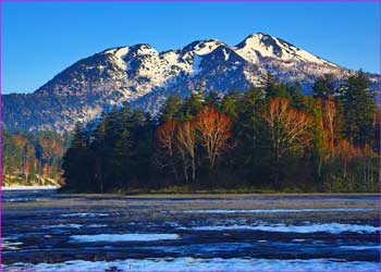 朝の燧ヶ岳