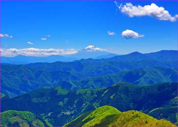 富士山遠望