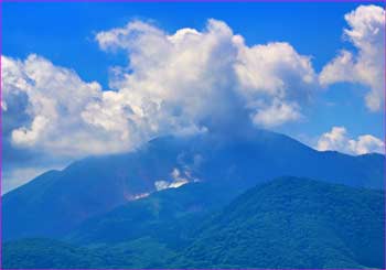 箱根山展望