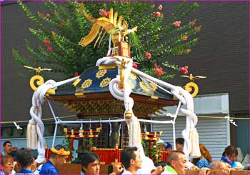 白籏神社祭り