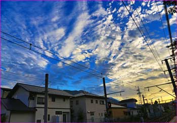 夕焼け雲