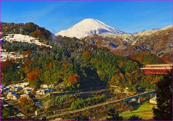 嵐から富士山