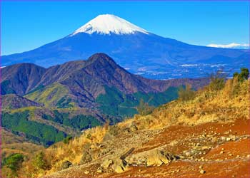 明神ヶ岳から富士山