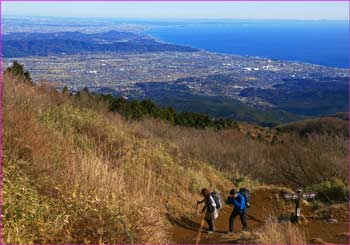 最乗寺への分岐から