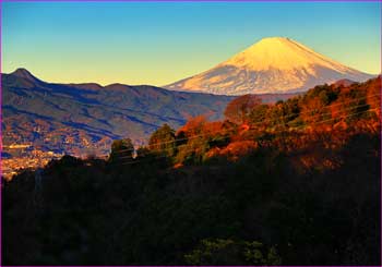 富士山明けて