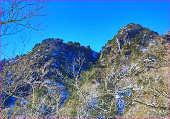 三ツ峠岩峰