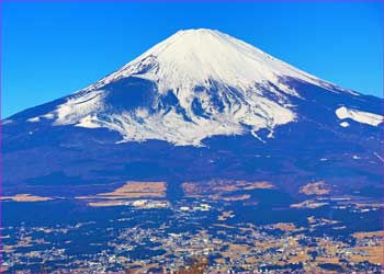 金時から富士山