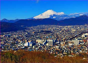 弘法山から富士展望