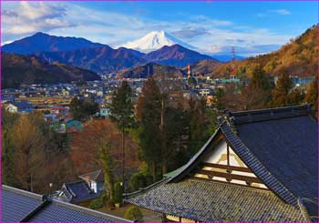 禾生から富士山展望