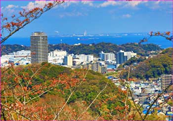 塚山公園から展望